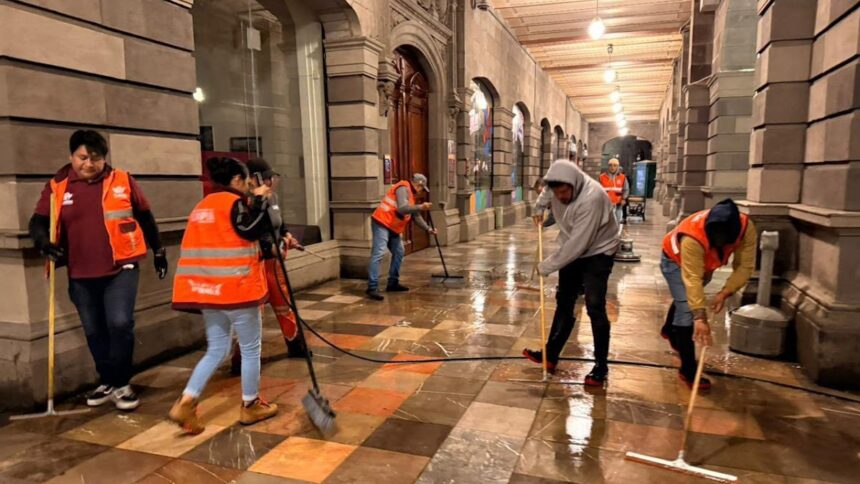 Puebla refuerza limpieza en zonas turísticas por Semana Santa