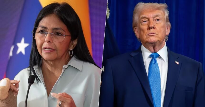 Oposición venezolana critica diálogo EE. UU.-Delcy Rodríguez