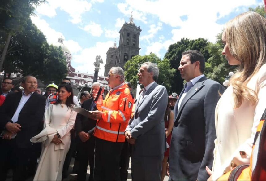Puebla se suma al Primer Simulacro Nacional 2026 el 15 de abril