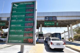 Capufe sube tarifas de casetas hasta 4.6% en rutas clave