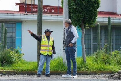 Gobierno de Puebla refuerza bacheo para mejorar movilidad urbana