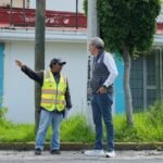 Gobierno de Pepe Chedraui refuerza bacheo en Barrio El Refugio